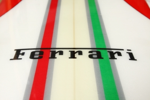 First Staff Blog-Ferrari surf board
