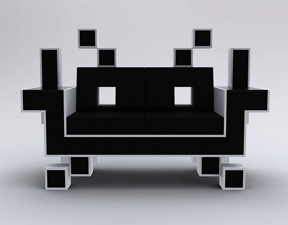 First Staff Blog-Space Invader Couch