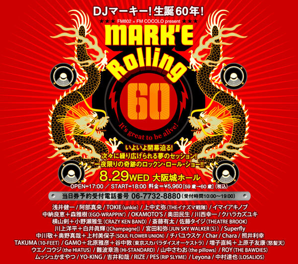 ☆ First Staff Blog ☆-MARK'E Rolling 60